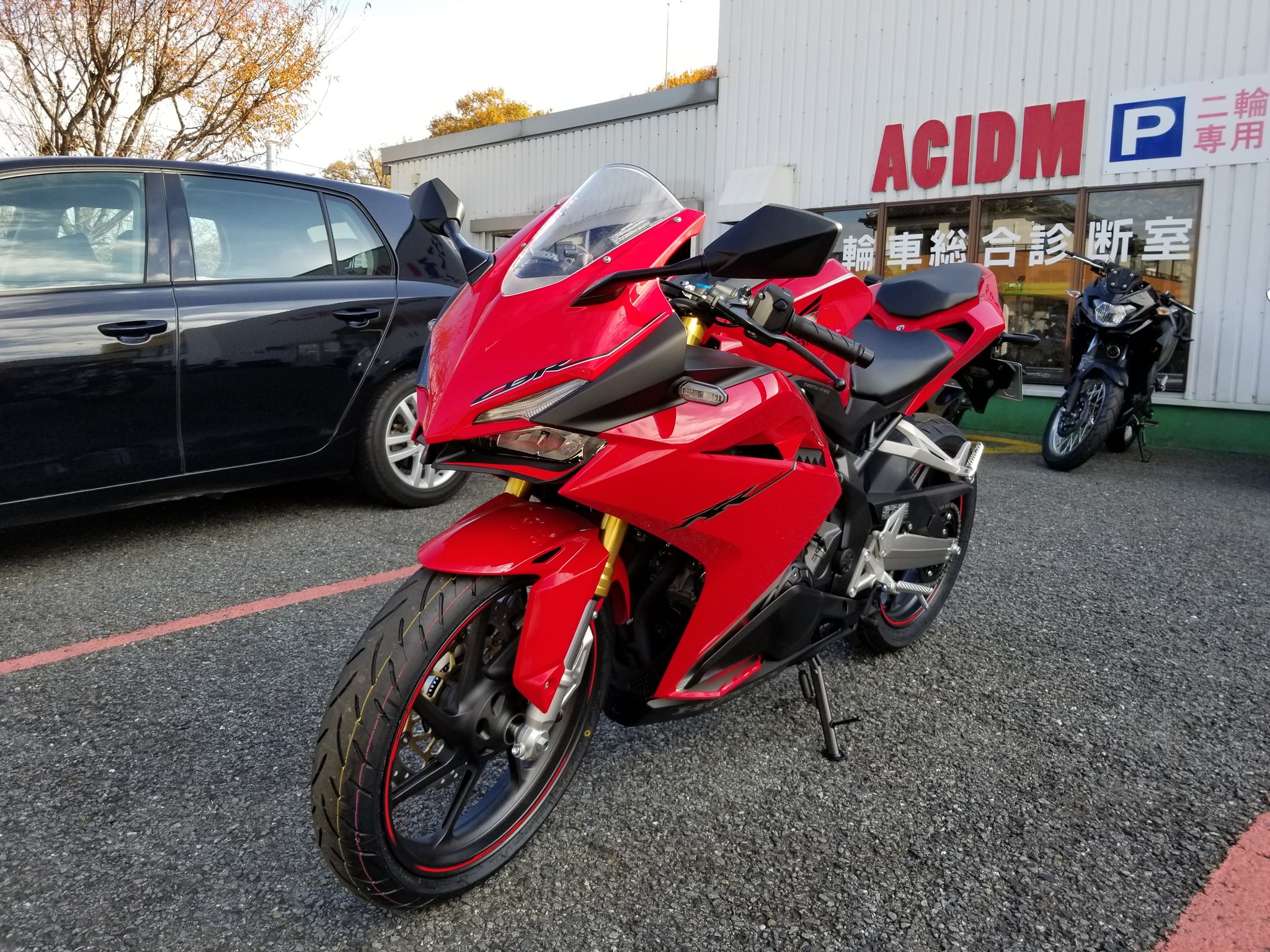 ウミロボ در توییتر Cbr250rr グランプリレッド納車されました Cbr250rr Mc51