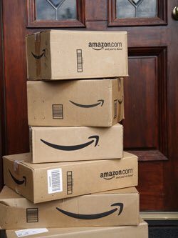 I love this time of year. I pack up all my junk that I want to get rid of in Amazon boxes and leave them on the porch