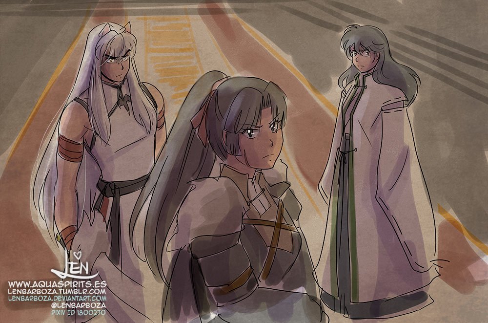 🌸 LEN on Twitter: "Inuyasha x Castlevania AU 犬 夜 叉 #Netflixvania http...