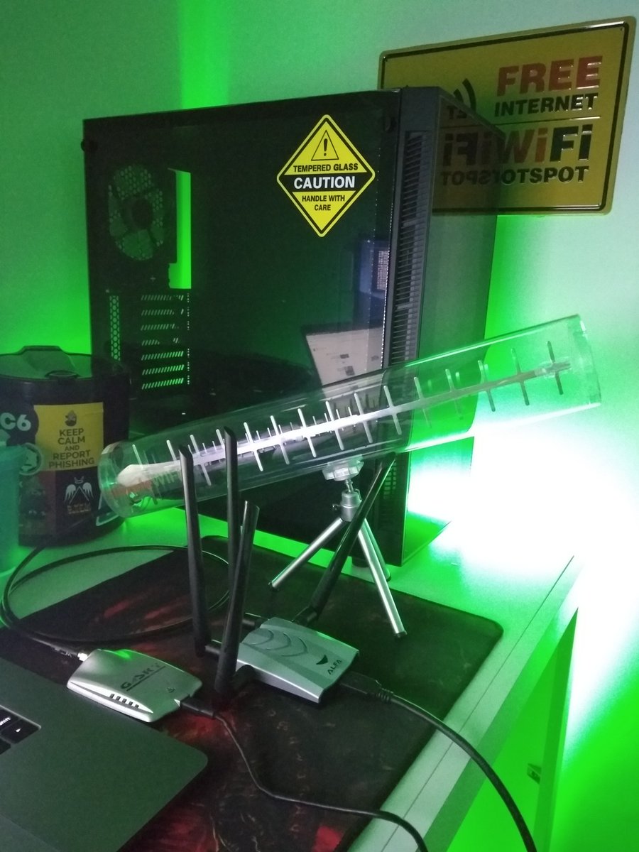 Hackenstein's tweet image. I know WiFU... 😎 @offsectraining  @simplewifi @aircrackng #alfanetwork #wifi #oswp #wifu