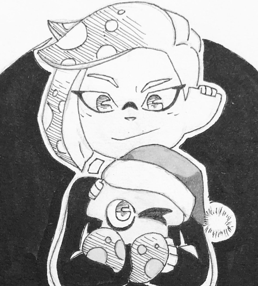KibblesCreation's tweet photo. Its getting close to that time of year again!!! :3c #splatoon2 #fanart #christmas #emperor #egingjr https://t.co/wvCAPgj4VJ