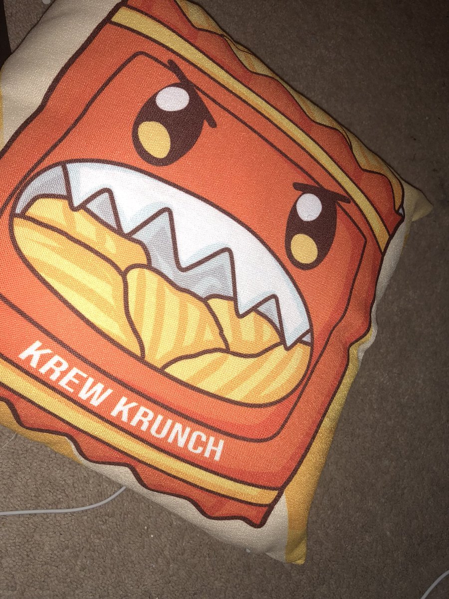 Funnehxplushie On Twitter I Got Some New Krew Merch Krew Krunch Pillow Gacha Sweatshirt And Krewmas Mini Poster I Am Still Waiting On The Krew Squishies And Funneh Onesie Itsfunneh Krewmerch Krewmerch