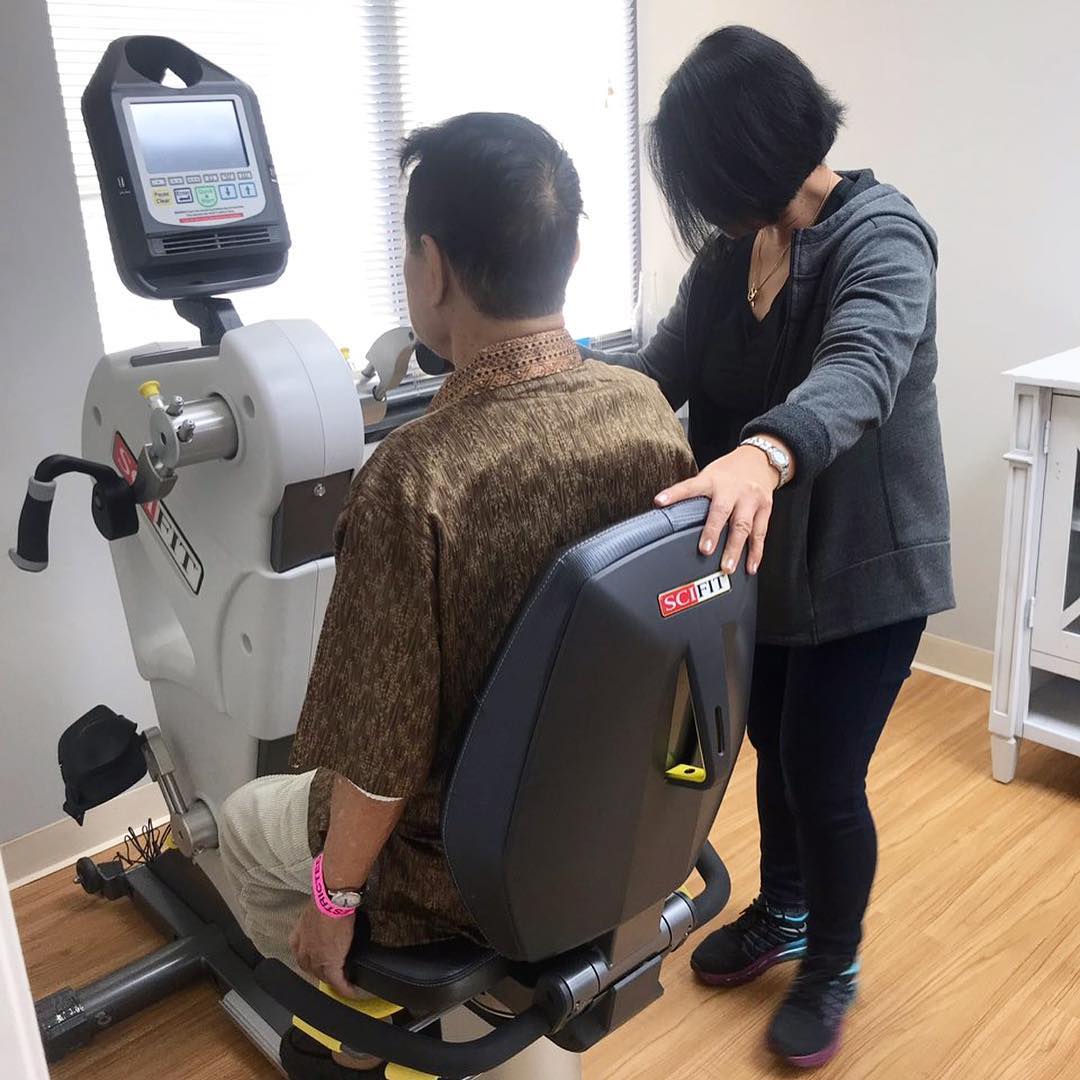 GetTherapyToday's tweet photo. Regaining movement in a better way.
Testing out our new machines for our soon-to-be Outpatient Clinic! 😊💪

#AbilityTherapy #FindYourAbility #GetTherapyToday #AdminTeam #physicaltherapy #occupationaltherapy #homehealth #staffingagency #bayarea #sanjose https://t.co/5uZ5Ydewwv