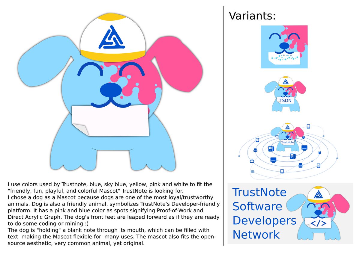 joselitommutuc's tweet photo. @sunnyliu_ttt @TrustNote Vote for The Dog :) https://t.co/yxaSaFC1hB
