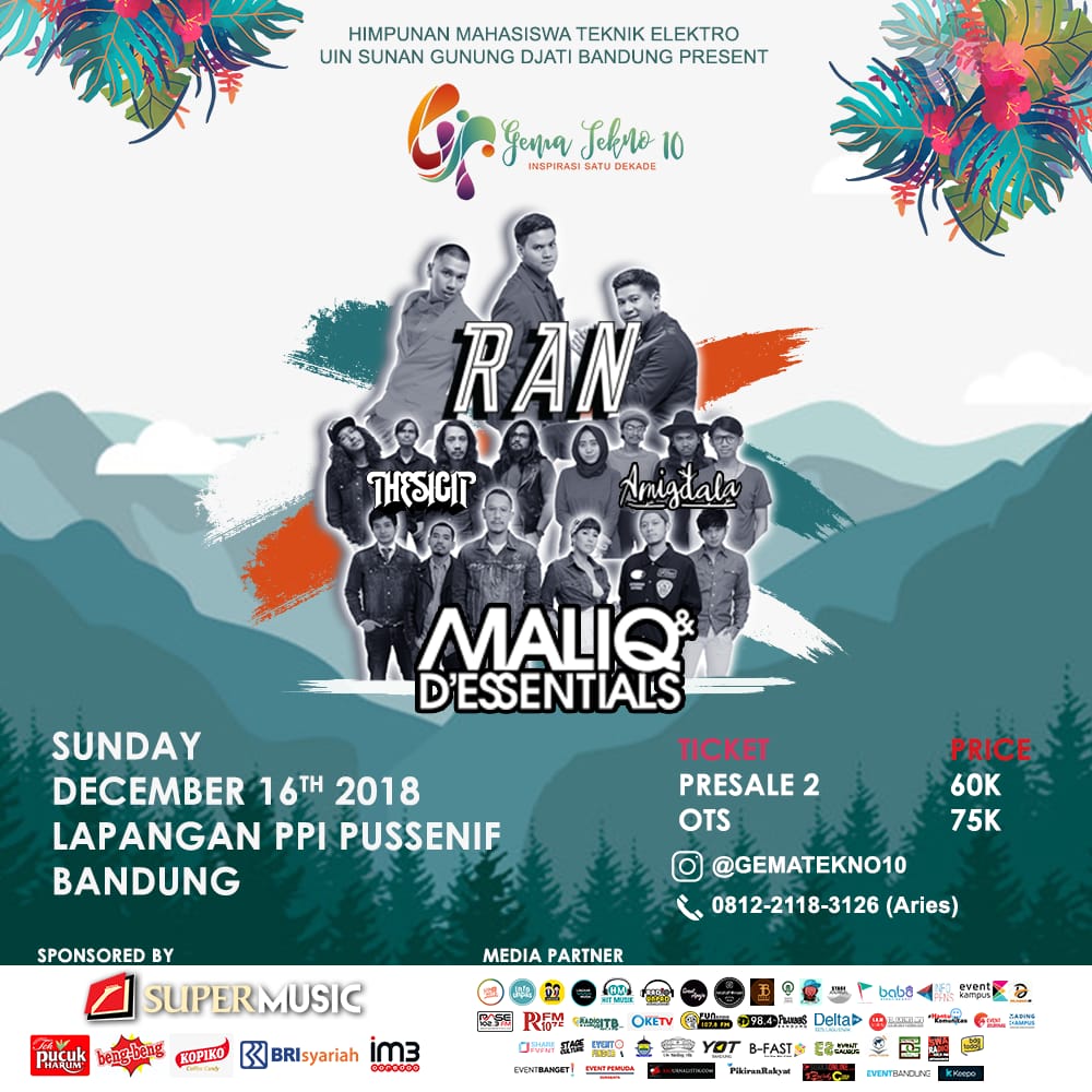 HIMANITRO State Islamic University Sunan Gunung Djati Proudly Present :
GEMA TEKNO 10
"Inspirasi Satu Dekade”