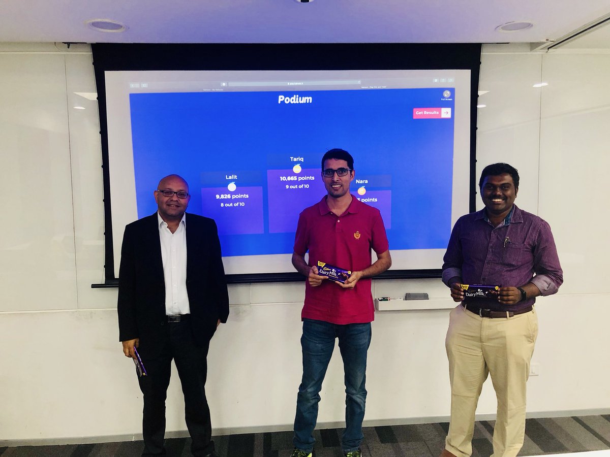 CyberFrat's tweet photo. 1st #CyberFrat #Bangalore meet at #GrantThornton #CyberSecurity #Cloudrisk #CASB #ItvsOT #Quiz #Networking ... Thanks everyone who joined and encouraged to have more meets. #Learnings https://t.co/AcfXyBAOFQ