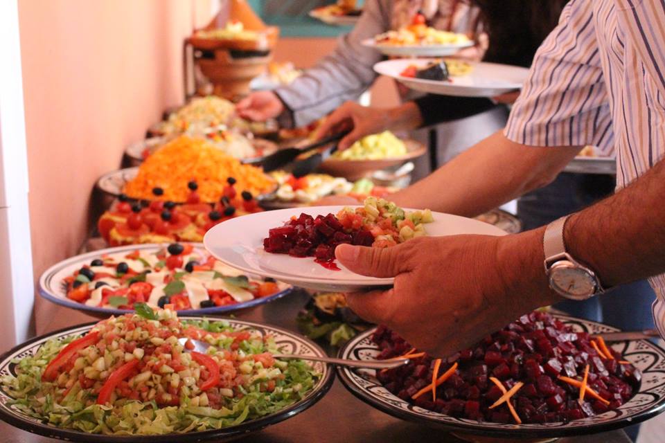 Come visit us in our #vegetarian #buffet where our trainees get #Creative with vegetables to cook up a colorful vegetarian feast #delicious enough to satisfy everyone! 
#nonprofit #foodlovers #veggies #HealthyFood