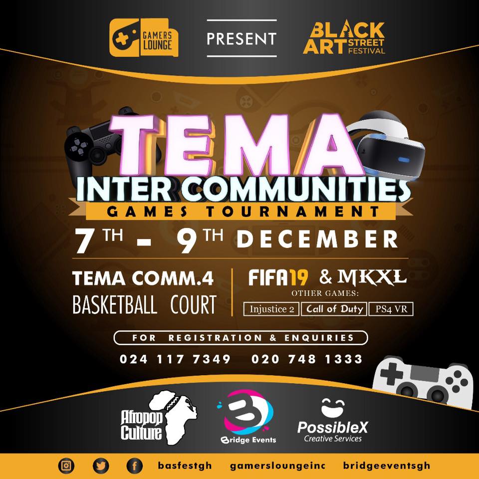 rapaliengh's tweet image. Black Art Street Festival 2018 Oooo...! 😍 
@basfestgh Started #7th But Will Be Ending SUNDAY #9thDECEMBER.
At The #TEMA Community 4 Basketball Court and Street, Off Hospital Road.
Art | Fashion | Music | Food | Shopping And More! 🕺💃
#BASFEST2018
#afropopculture
#UrInfoHub