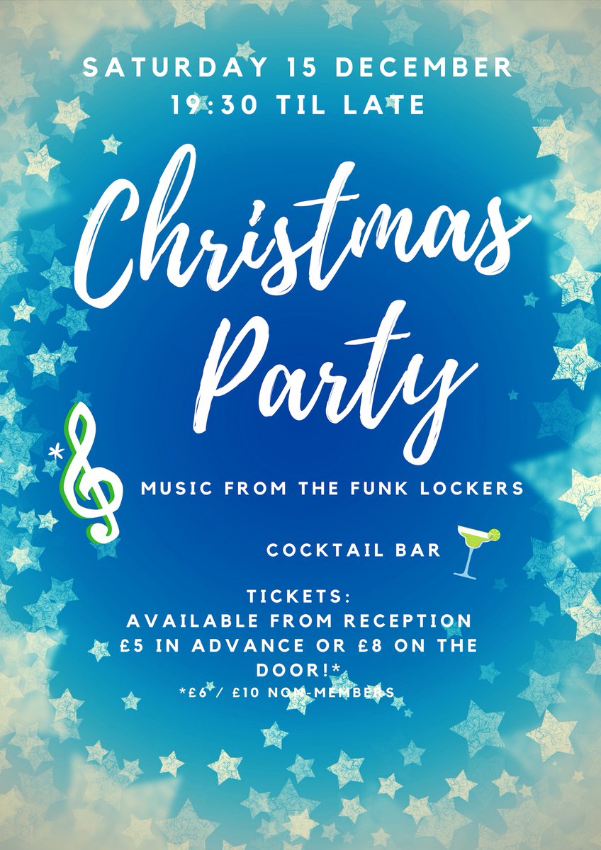 Only one week to go until our Christmas Party! Have you got your ticket? <a href="/ChapelAToday/">Chapel A Today</a> <a href="/funk_lockers/">Funk Lockers</a>