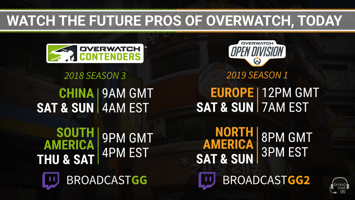 BroadcastDotGG's tweet photo. We're going to find the next @overwatchleague pros... what about you? 🔎

Our @owpathtopro Open Division coverage kicks off this weekend alongside our existing Contenders coverage. Full details of where to find the matches here:

🔗:https://t.co/xxDysvqDCJ https://t.co/LkKaB2wrff