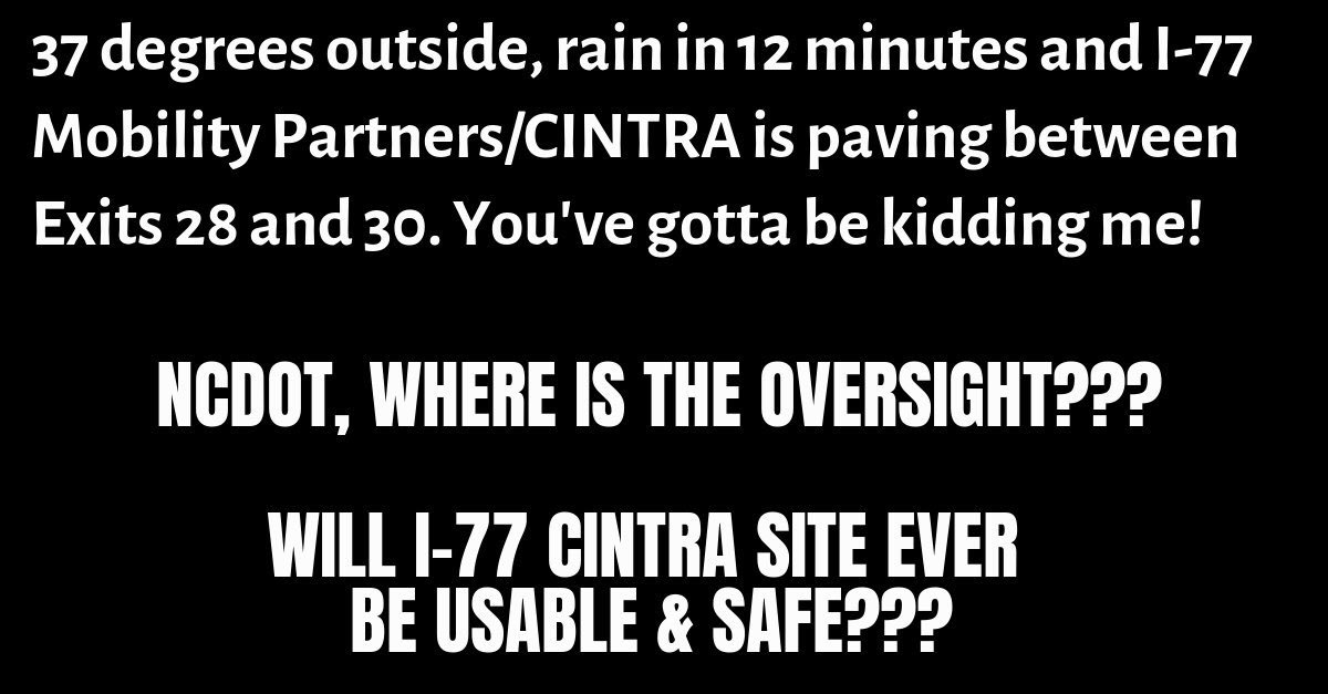NCTWEETY70 (@nctweety70) on Twitter photo USABE/SAFE? <a href="/nc_governor/">Governor Josh Stein</a> @NCDOT_Trogdon <a href="/NCLeg/">NC General Assembly</a> <a href="/SenatorBerger/">Senator Phil Berger</a> <a href="/timmoorenc/">Tim Moore</a> @DanForestNC <a href="/SenBillRabon/">Senator Bill Rabon</a> <a href="/LtGovDanForest/">Lt. Gov. Dan Forest</a> @HuntforNCHouse <a href="/natashamarcusnc/">Senator Natasha Marcus</a> <a href="/ChristyClarkNC/">Christy Clark</a> <a href="/danhomick/">Daniel J. Homick</a> <a href="/PolitJunkieM/">Mala</a> <a href="/sirnotolls/">Angelo A Lorusso, Jr</a> @lkntmp #ncgov #ncga #ncpol USABE/SAFE? <a href="/nc_governor/">Governor Josh Stein</a> @NCDOT_Trogdon <a href="/NCLeg/">NC General Assembly</a> <a href="/SenatorBerger/">Senator Phil Berger</a> <a href="/timmoorenc/">Tim Moore</a> @DanForestNC <a href="/SenBillRabon/">Senator Bill Rabon</a> <a href="/LtGovDanForest/">Lt. Gov. Dan Forest</a> @HuntforNCHouse <a href="/natashamarcusnc/">Senator Natasha Marcus</a> <a href="/ChristyClarkNC/">Christy Clark</a> <a href="/danhomick/">Daniel J. Homick</a> <a href="/PolitJunkieM/">Mala</a> <a href="/sirnotolls/">Angelo A Lorusso, Jr</a> @lkntmp #ncgov #ncga #ncpol