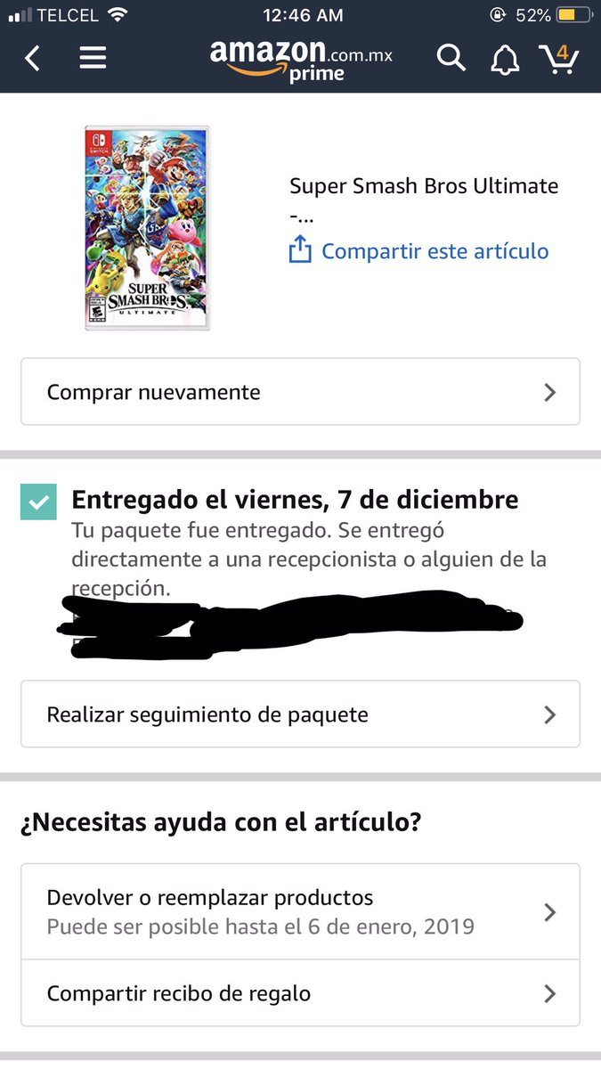 raulsandia's tweet photo. @amazonmex No tengo recepción mucho menos recepcionista, no había nadie en casa y no llamó el repartidor, no encuentro mi paquete que compré en preventa desde el 10 de Julio, favor de hacer algo al respecto https://t.co/CJpmhVVEJ1