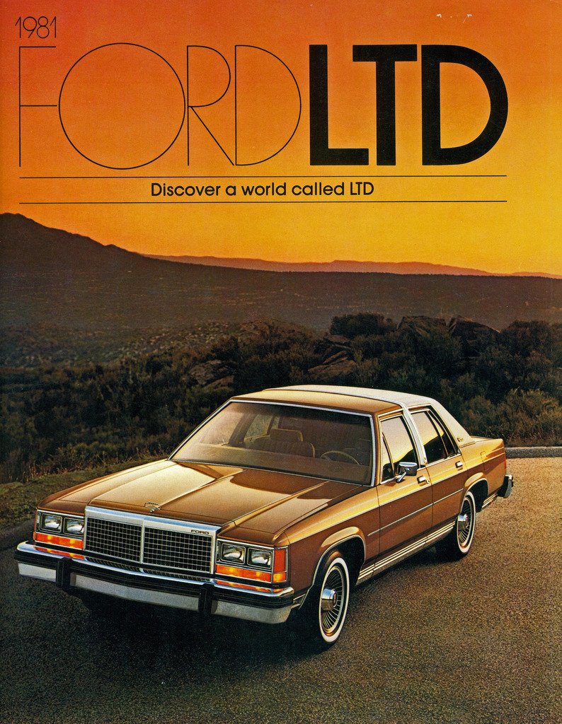 1981 Ford LTD 4 Door Sedan ift.tt/2zLg7KA