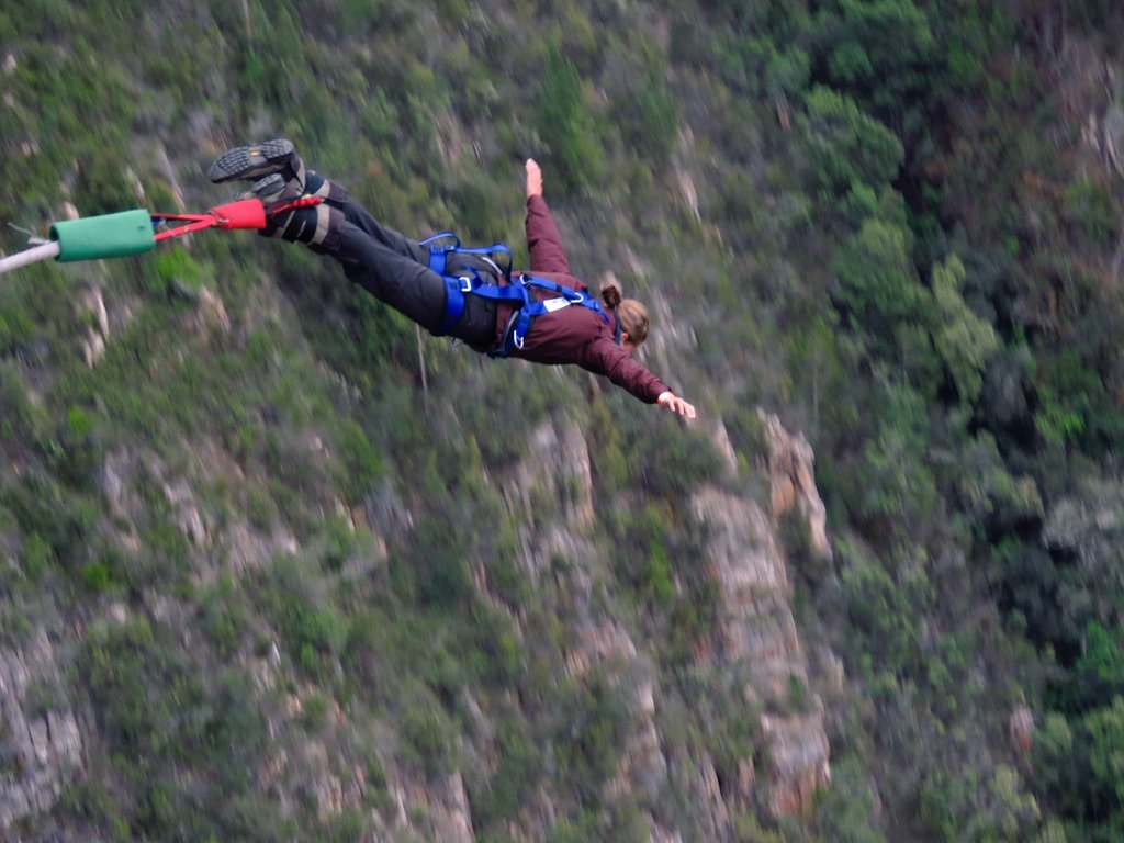 #FaceFear 
Did the #Bungyjump from the 216m high #BloukransBridge in #SouthAfrica
