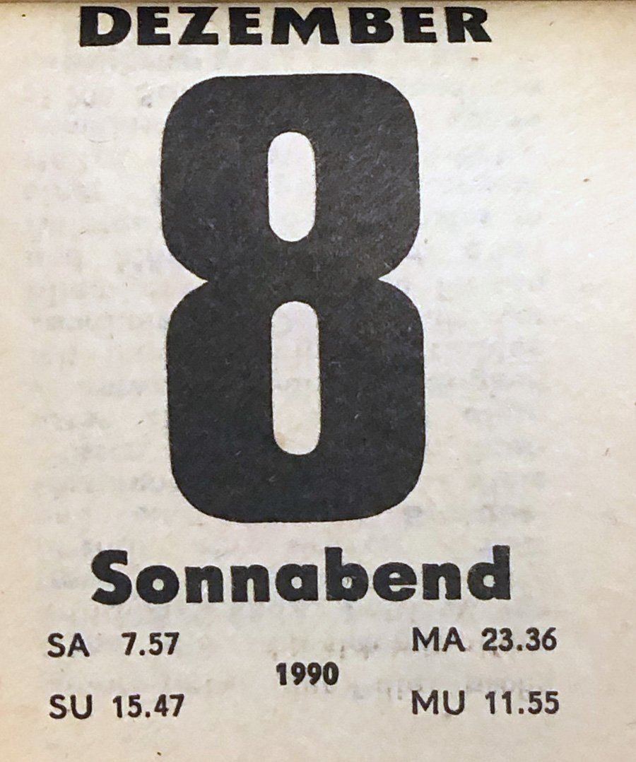 ddr_1990's tweet image. 8. Dezember 1990 #ddr1990
