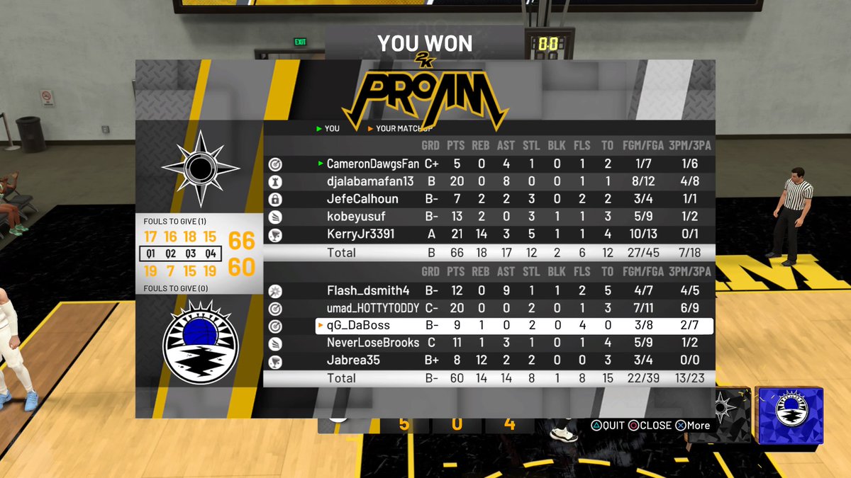 Yusuf_Scarbt's tweet photo. On to the next ggs to copyrighted @MPBA2K @2kCompGames @Big_Brudda_PURP 
On to the 2nd round of mpba preseason tournament https://t.co/u0p5xGjsuA