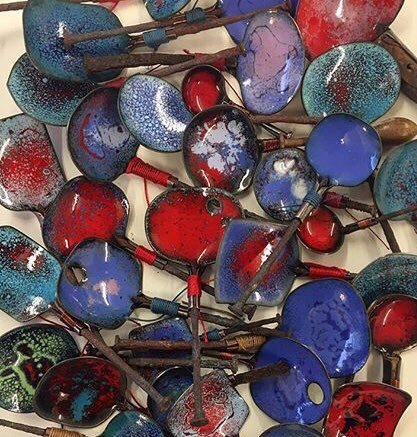 On the eleventh day of Christmas my true love sent to me...11 spoons a glinting.... #highendnothighstreet #ladybay #buylocalart #christmasmarketnottingham #lbdmm <a href="/ann/">Ann</a>.povey