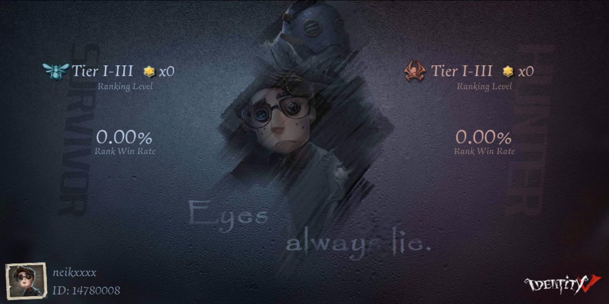 neikmaster's tweet photo. I'm playing Identity V. Fancy a game? https://t.co/GrZfZKDhSu
