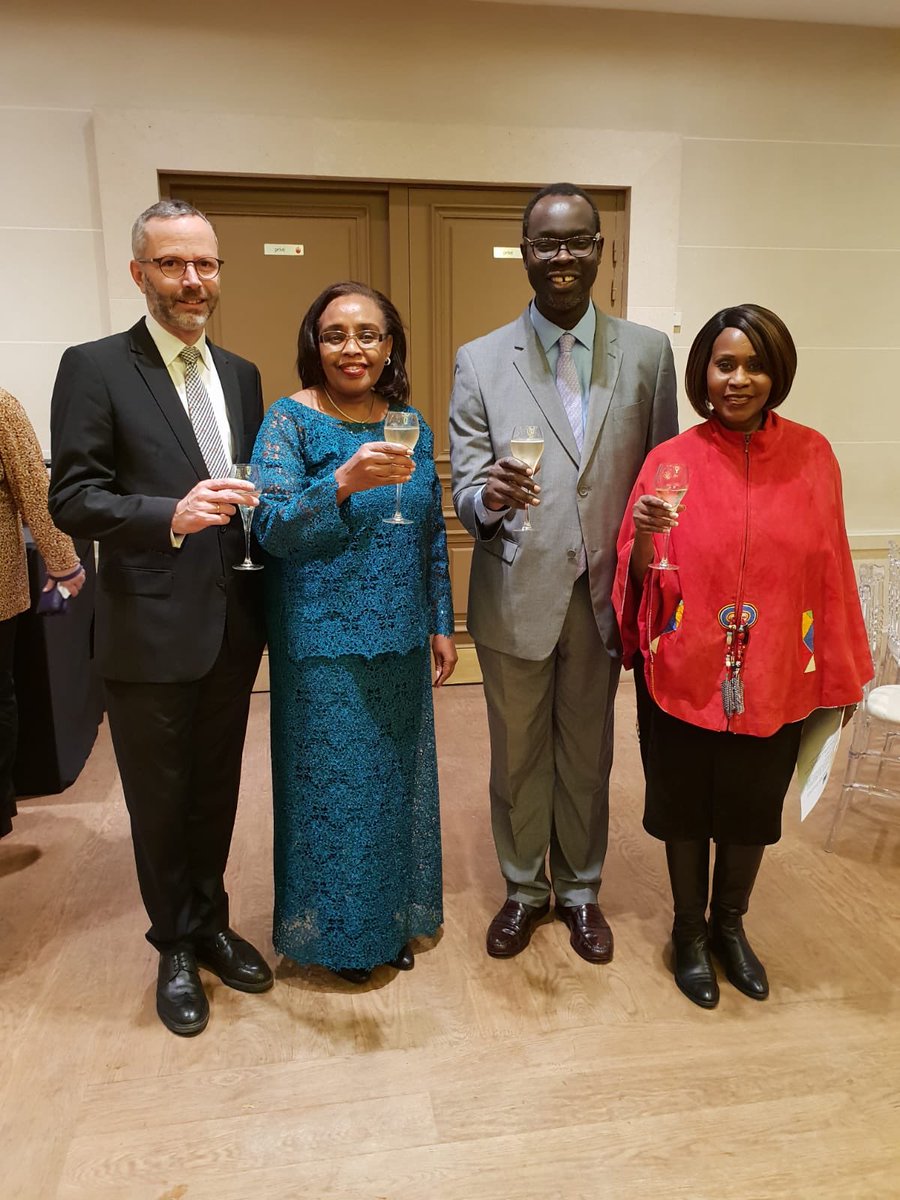 JudiWakhungu's tweet photo. Jamhuri Day in Paris: 1 Paying tribute to our Founding Fathers/Mothers. 2 Bilateral relations with France are stronger than ever. 3 Looking forward to President Macron’s State visit to Kenya in March 2019. #KenyaInFrance #JamhuriDay @ForeignOfficeKE @Kandie_Phyllis @okothkenneth https://t.co/M20swjbxZu