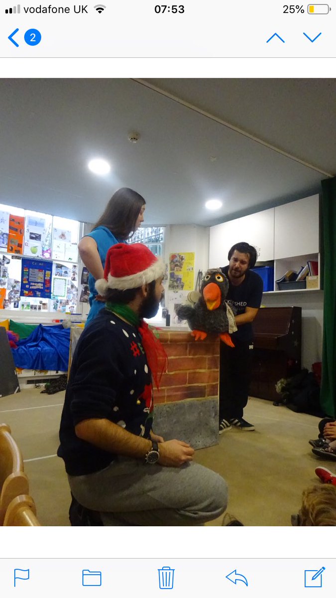 Thank you for entertaining us ⁦<a href="/MinorsNursery/">The Minors Nursery School</a>⁩ ⁦<a href="/Chickenshed_KC/">Chickenshed K&C</a>⁩ #veryexcitedchildren