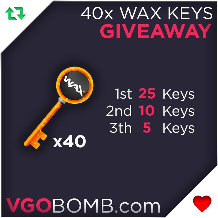 skinbombb's tweet photo. Here are the winners of the Big Key Giveaway!  

1⃣ Place Winner @cheezyVGO
2⃣ Place Winner @Ramiroshi35 
3⃣ Place Winner @tomas112000

 Congratulations winners!🎉🥳

Please dm us to get your prices!💣💣 https://t.co/UorXXX481y