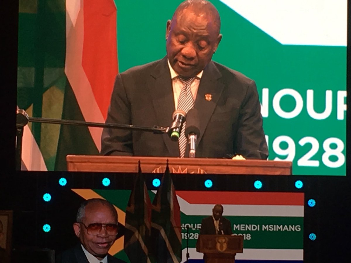 Ewn Reporter On Twitter Ramaphosa Says He Thought Nelson Mandela Was The Best Fundraiser Until He Met Mendi Msimang Rn