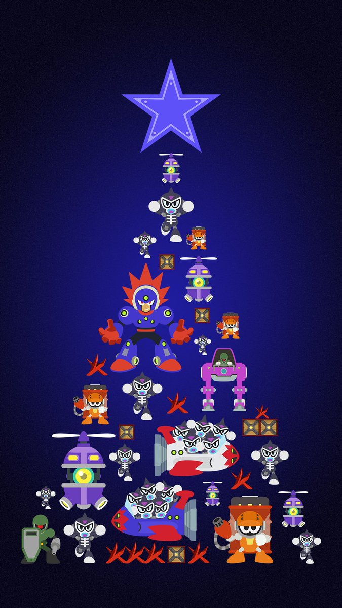 Rockman Unity בטוויטר ロックマン11 クリスマス待ち受けプレゼント企画 推しツイートが熱かったのは と言う事で今日の 待ち受けは ブラストマン ツリーです ビッグバァアアン 画像を保存して待ち受けにお使いください ロックマン11推しボス T