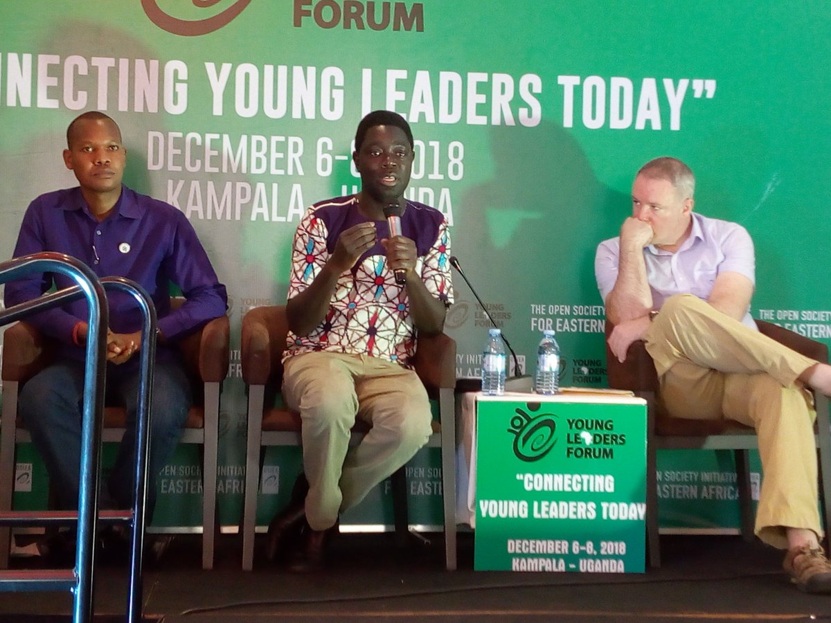 IsamichaelReal's tweet photo. Panel sharing about Financing, Development, Challenges and Opportunities. #YLF2018Uganda https://t.co/u7SxqEOYMg