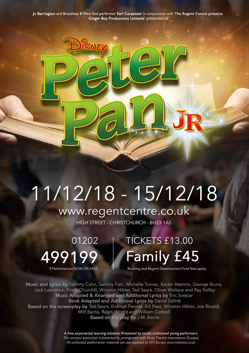 To the <a href="/PeterPanJnrGBP/">PeterPanJnrGBP</a> production team who are headed to <a href="/regentcentre/">The Regent</a> this morning- I’m so sorry I can’t be there with my hiVis and hard hat but I will see you first thing tomorrow morning!!  #TeamPan #DisneyPeterPanJnr