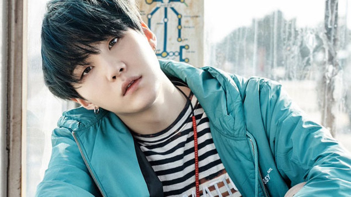 billboard's tweet photo. BTS' Suga teased a potential collab with Ed Sheeran https://t.co/m2ZK3XFyLK https://t.co/7ARAGpOJhw