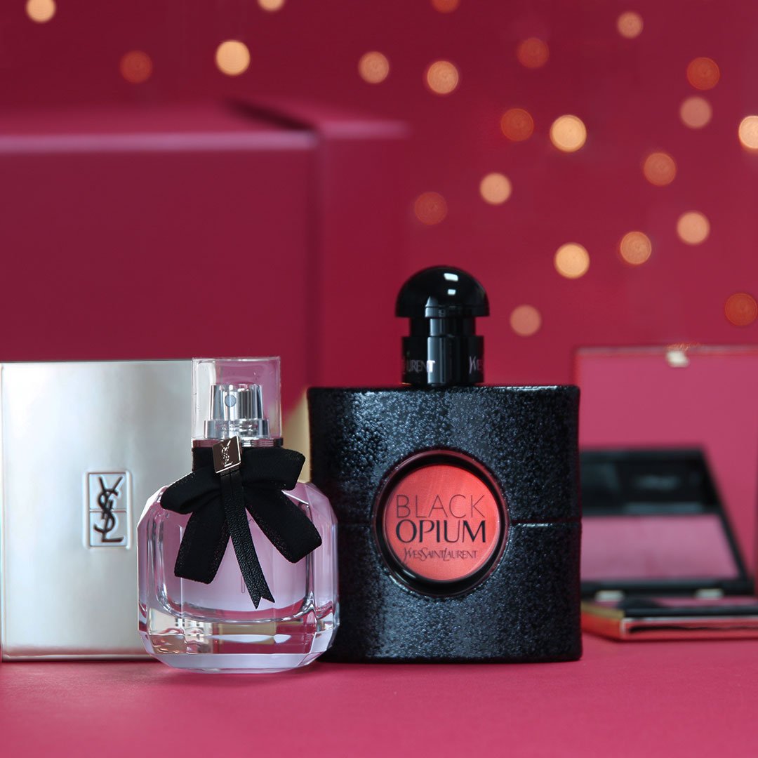 RT to WIN! Next up for our Advent competition we have this gorgeous YSL bundle! Including the iconic Black Opium and Mon Paris perfumes as well as two beautiful blushers!