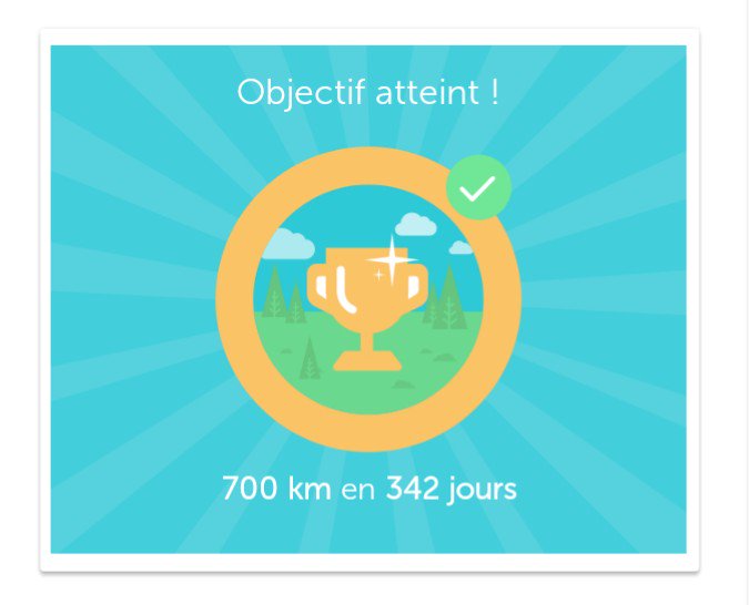 fredchat's tweet photo. Pas de photo du bois ce matin.
Juste une capture d'écran de l'appli de traçage d'activité physique.
Maintenant je peux faire la grasse matinée jusqu'au 31 décembre…
Ou pas.
#marche #objectif2018 @runkeeper https://t.co/PKaLnXh6Su