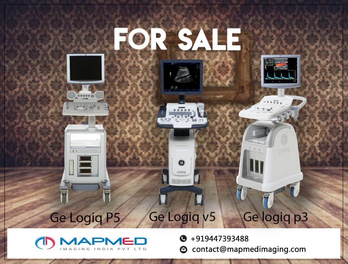 mapmedimaging's tweet photo. GE LOGIQ P5, LOGIQ V5 and LOGIQ P3 FOR SALE !!!

#ge_logiq_p5  #logiq_v5  #logiq_p3 https://t.co/OewwhY0tEh