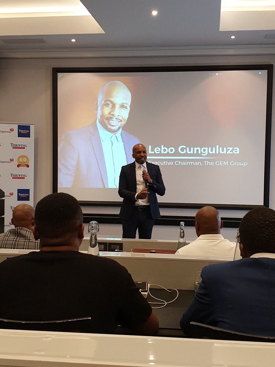 busiSelesho's tweet photo. @Thriving_Mag with @LeboGunguluza beyond 4.0 digital life #MoneyTalk #moneyWithBusi #moneyAndBlackPeople https://t.co/Z0MhzIA34W