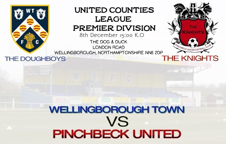 ⚽️⚔️🛡Away Days🛡⚔️⚽️
🗓Saturday 8th December 2018
🏆@utdcos Premier Division
🆚@doughboys_wtfc
⌚️3pm
💷£6/£3
📍Dog & Duck Wellingborough NN8 2DP