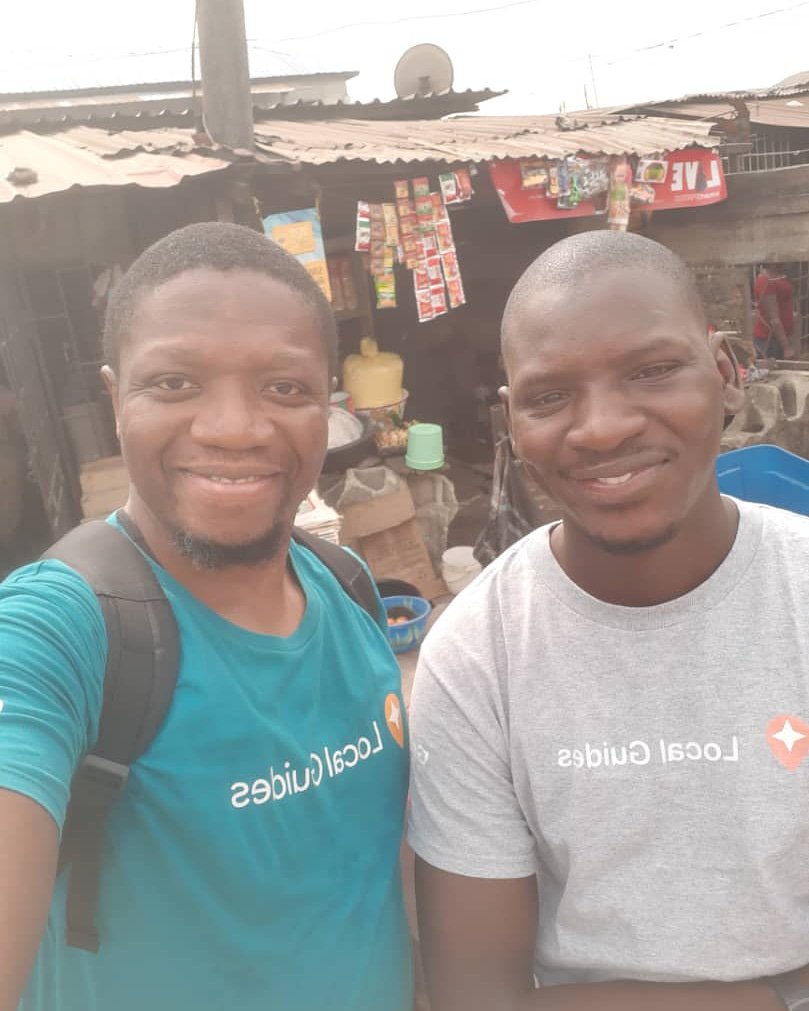 lagoslocalguide's tweet photo. Live in Makoko for a meetup @spotoforange & @sagir_scorpio
They are looking forward to mapping the area as well as enabling access for the socio-economic development challenges that are rampant in the community.
#SocialImpact #LocalGuides #Lagoslocalguide #letsguide #Google https://t.co/ihiLFcGeuR
