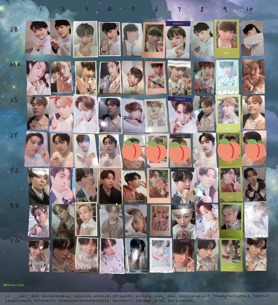 GOT7 トレカ GOT7 トレカ 12枚セット まとめ売り 送料92円 ジニョン