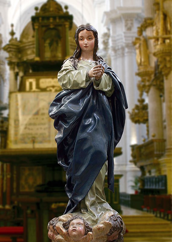 Resultado de imagen de inmaculada del facistol