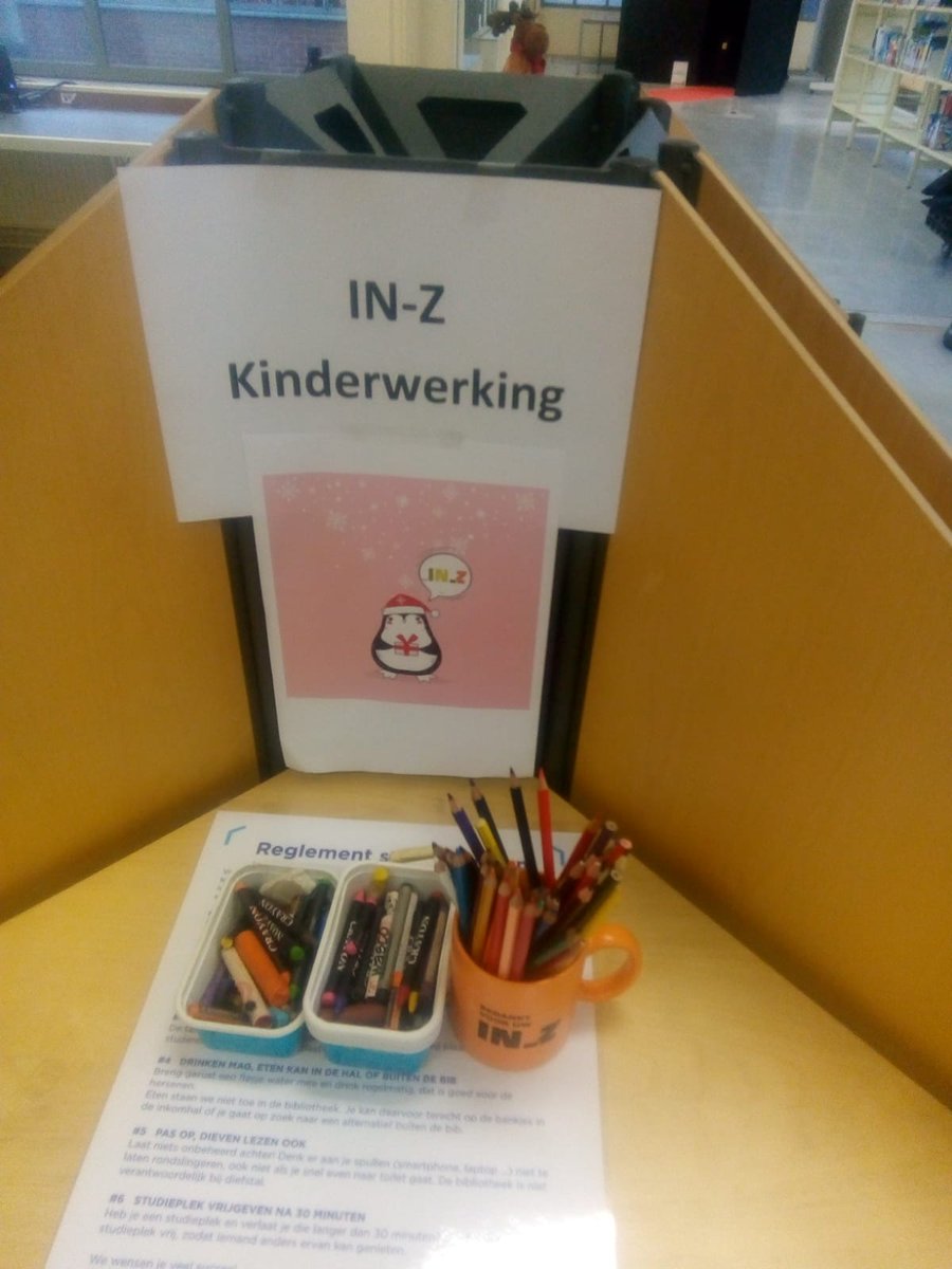 vzwINZ's tweet photo. Wij zijn klaar voor de kersteditie van People made. Met dank aan IN-Zetje voor de superlekkere wafeltjes. Kom langs om ervan te proeven. Iedereen welkom in de bib in #leuven #kersteditiepeoplemade #socialeeconomie #peoplemade #bibleuven https://t.co/p6zeVRYLMm