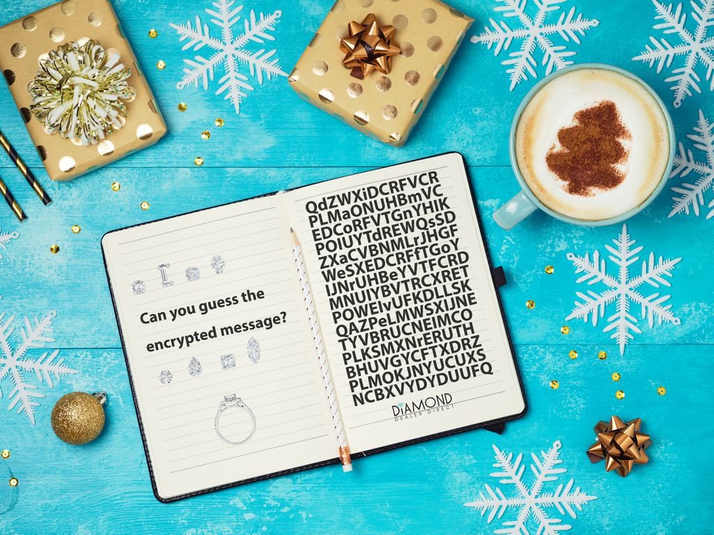 DiamondDealerDi's tweet image. Game Time! 😊 Can you guess the hidden message?

#DDDQuiz #DiamondDealerDirect #DiamondQuiz #contest #merrychristmas #SaturdayMorning