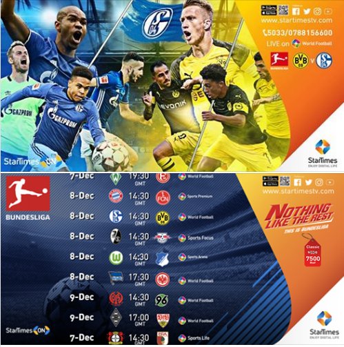 StarTimes - Bundesliga 🇩🇪 2022/2023🏆 MatchDay 🔟 This new day promises  to be full of excitement with clashes such as Union Berlin 🆚 Dortmund,  ranked 1st and 4th respectively, as well as