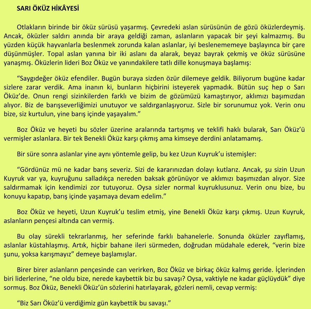 Fransa'da sarı yelekliler sarı öküzü istiyor..