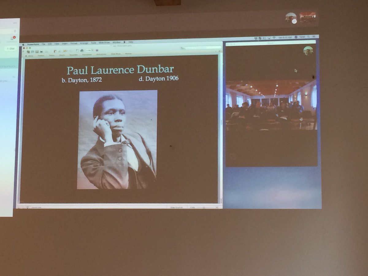 soundingoutblog's tweet photo. Tsitsi Jaji discussing Paul Lawrence Dunbar's songwriting and collaborations with Samuel Coleridge-Taylor at 1900
Pan-African conference in London. #SoCo18 https://t.co/Cfc6GCPkqH