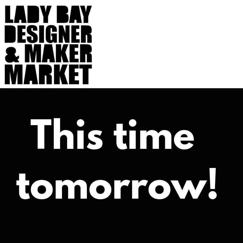 Can’t believe it’s nearly here! #highendnothighstreet #ladybay #buylocalart #christmasmarketnottingham #lbdmm