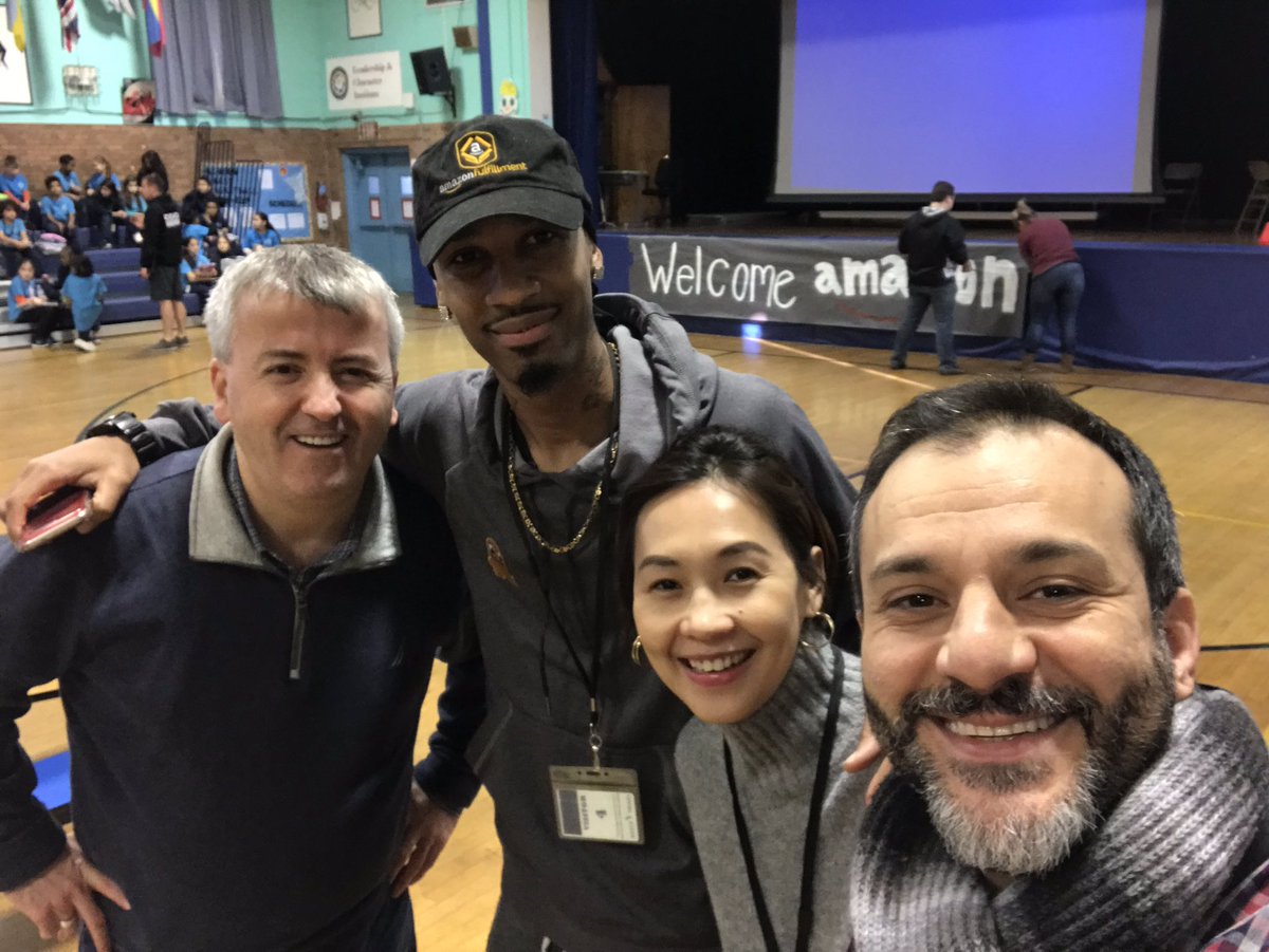 nguvercin's tweet photo. Bergen ASCS 4th Graders are celebrating Computer Science Education Week and #HourofCode. Thank you @amazon for inspiring and encouraging our future engineers and entrepreneurs! @DrLRepollet @NJGov #CSedWeek #CSedWeekNJ @ilearnschools @bergencharter https://t.co/QTeaHrQW4E
