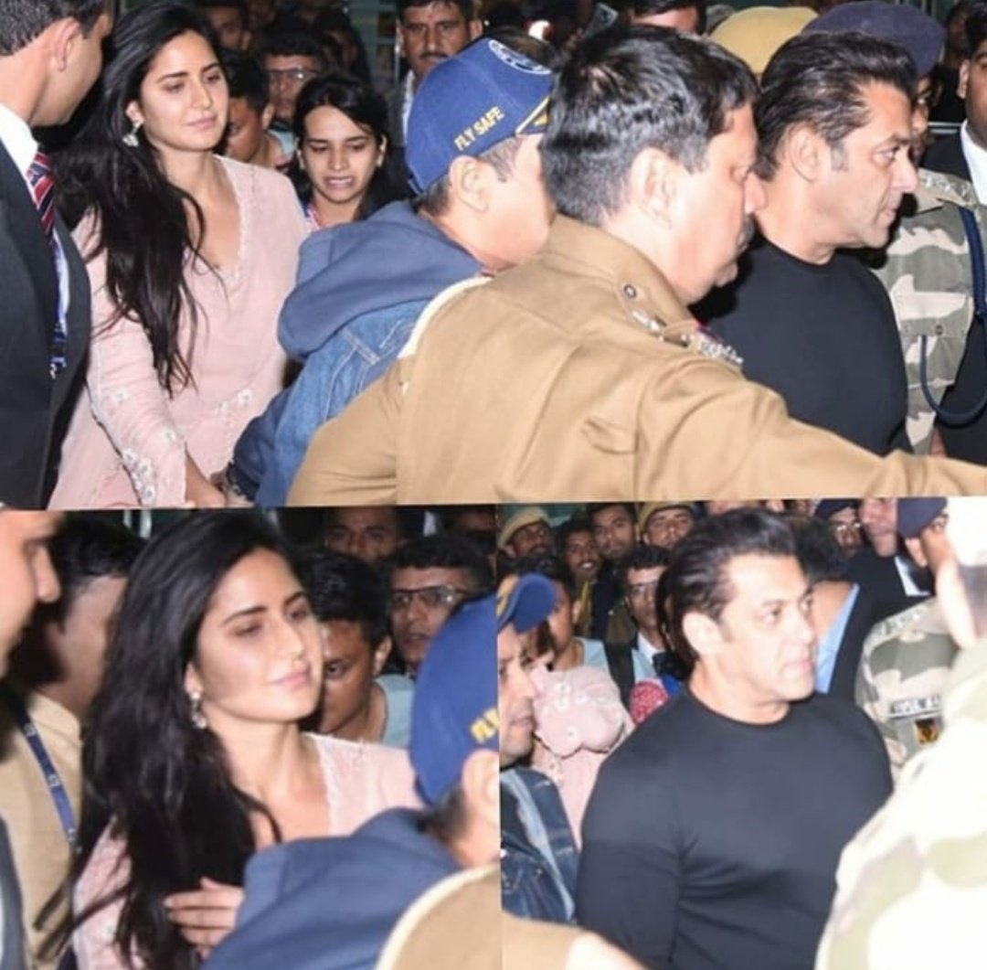 KatrinaKaifFB's tweet photo. Katrina Kaif and Salman Khan arrive in Udaipur https://t.co/MMT4dZ0sVH