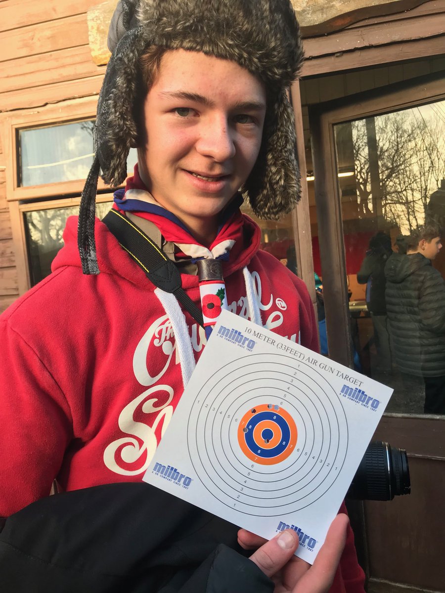 TitansExplorers's tweet photo. On target and representing ⁦@CheshireScouts⁩ while away ⁦@iceSCOUTcamp⁩ in ⁦@Blackwelladv⁩ 
#TitansOnTour https://t.co/H7EA4wbl3P