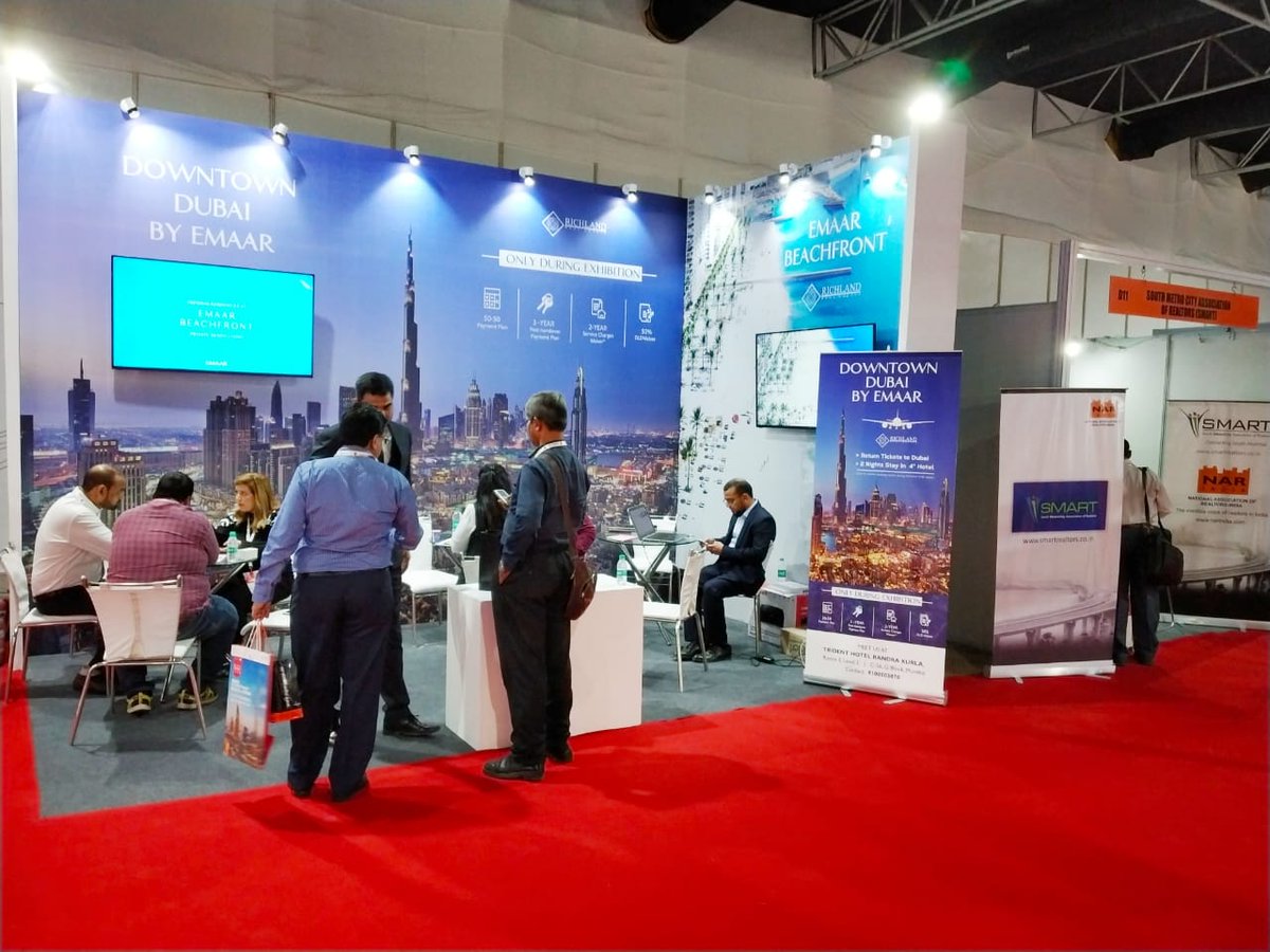 .<a href="/MyDowntownDubai/">Downtown Dubai by Emaar</a> stand at <a href="/DubaiPrptyShow/">Dubai Property Show</a> Mumbai 2018!

#UAE #Dubai #Mumbai #India #RealEstate #Investing #Investment #DubaiInvestment #DPSMumbai2018

<a href="/Land_Department/">دائرة الأراضي والأملاك في دبي</a>