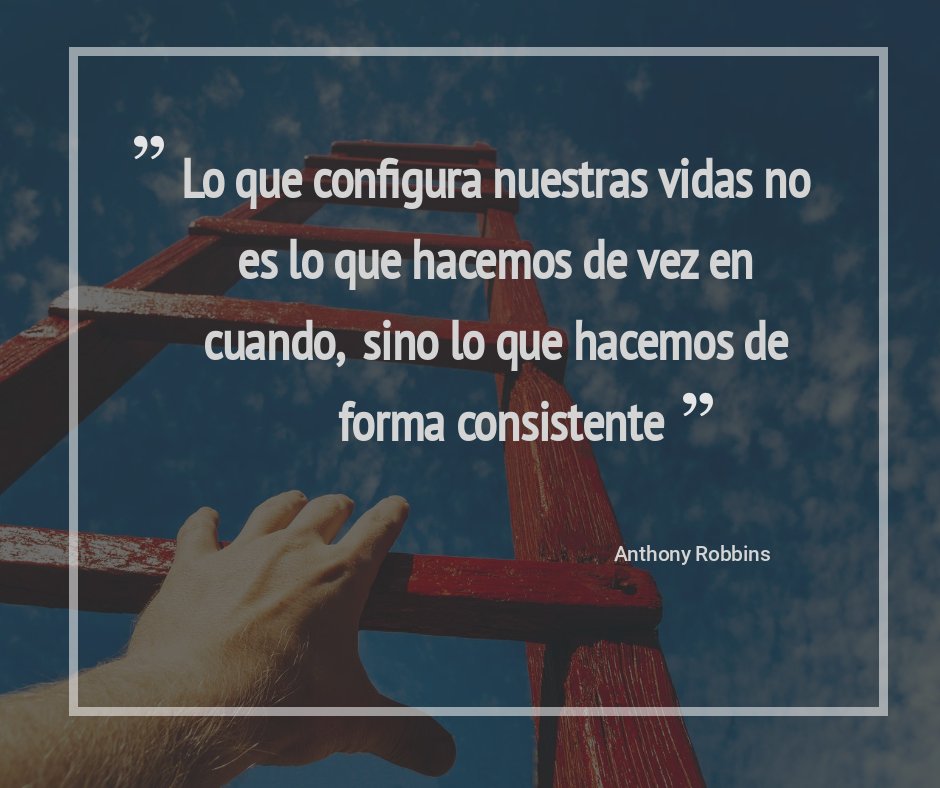 frankdeprada's tweet photo. La constancia y la persistencia son clave para que cualquier objetivo que nos planteemos sea exitoso. https://t.co/i0PDVRG7Ri