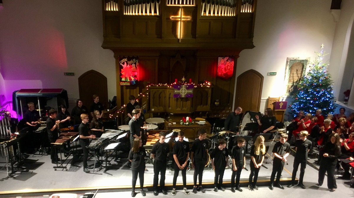 MidlothianPerc's tweet image. Fantastic performances from both the #MidPercTraining &amp;amp; the #MidPercEnsemble as guest performers at last nights Serenata Choirs Christmas Concert! 🎄🎶🎄

#MidlothianPercProject
